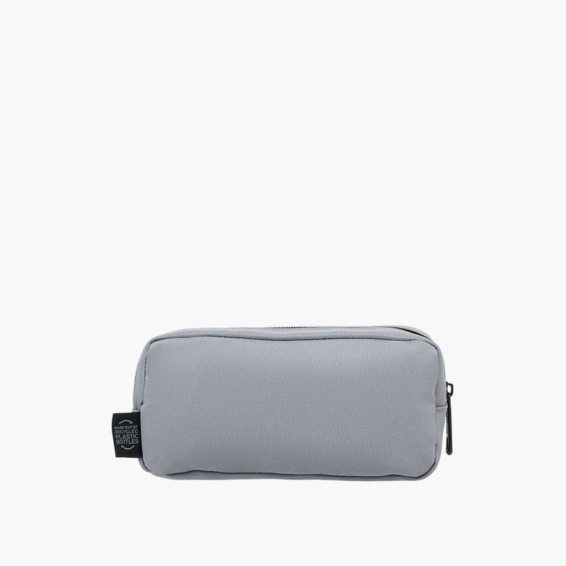 Must Solid Grey Pencil Pouch for Kids - Image 3